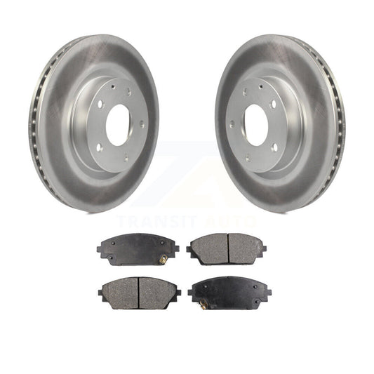 Coated Disc Rotors and Semi-Metallic Brake Pads Kit-KGF-100494 - Kit.bestparts.ca