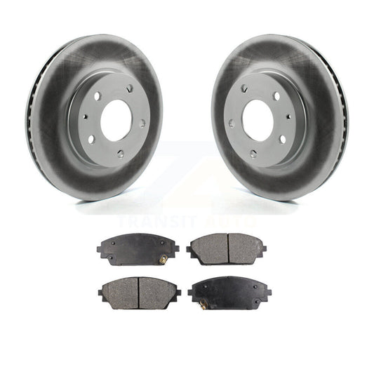 Coated Disc Rotors and Semi-Metallic Brake Pads Kit-KGF-100497 - Kit.bestparts.ca