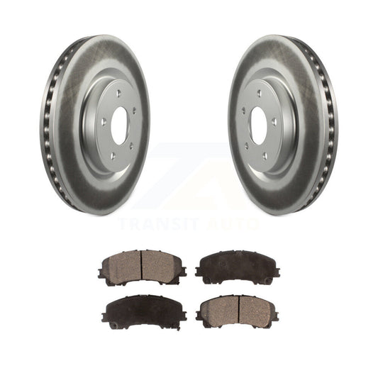 Coated Disc Rotors and Semi-Metallic Brake Pads Kit-KGF-100505 - Kit.bestparts.ca