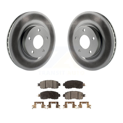 Coated Disc Rotors and Semi-Metallic Brake Pads Kit-KGF-100506 - Kit.bestparts.ca