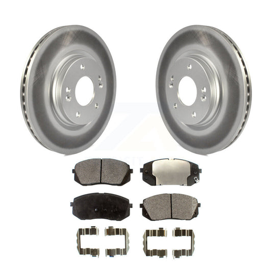 Coated Disc Rotors and Semi-Metallic Brake Pads Kit-KGF-100510 - Kit.bestparts.ca