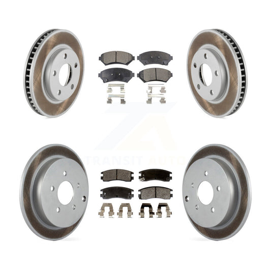 Disc Rotors and Semi-Metallic Brake Pads Kit-KGF-100546 - Kit.bestparts.ca