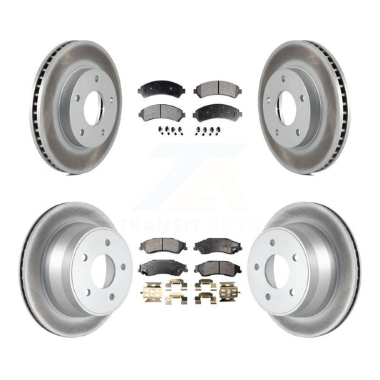 disc rotors and semi metallic brake pads-kgf-100550 - Kit.bestparts.ca