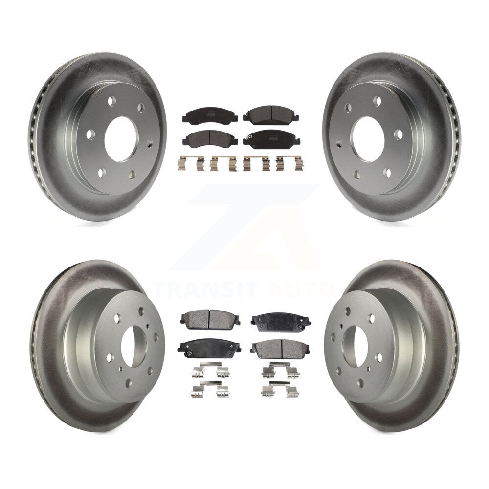 Disc Rotors and Semi-Metallic Brake Pads Kit-KGF-100551 - Kit.bestparts.ca Kit.bestparts.ca
