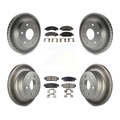 Disc Rotors and Semi-Metallic Brake Pads Kit-KGF-100551 - Kit.bestparts.ca