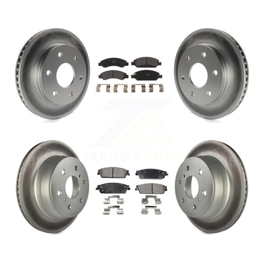 Disc Rotors and Semi-Metallic Brake Pads Kit-KGF-100551 - Kit.bestparts.ca