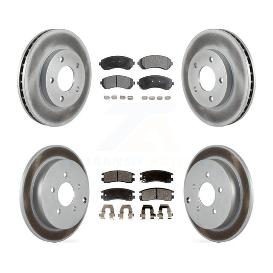 Disc Rotors and Semi-Metallic Brake Pads Kit-KGF-100567 - Kit.bestparts.ca