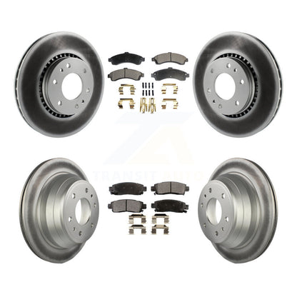 disc rotors and semi metallic brake pads-kgf-100573 - Kit.bestparts.ca
