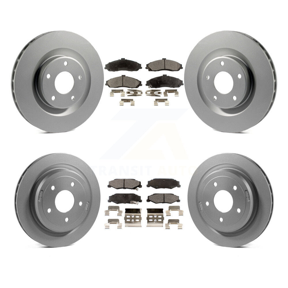 Disc Rotors and Semi-Metallic Brake Pads Kit-KGF-100584 - Kit.bestparts.ca