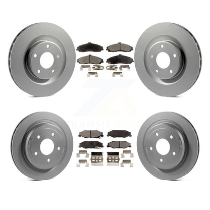 Disc Rotors and Semi-Metallic Brake Pads Kit-KGF-100584 - Kit.bestparts.ca