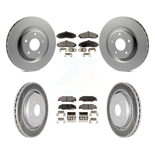Disc Rotors and Semi-Metallic Brake Pads Kit-KGF-100585 - Kit.bestparts.ca