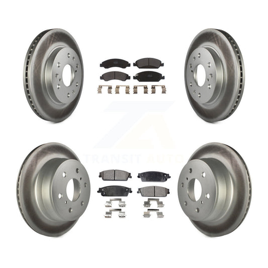 Disc Rotors and Semi-Metallic Brake Pads Kit-KGF-100591 - Kit.bestparts.ca