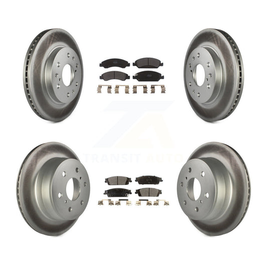 Disc Rotors and Semi-Metallic Brake Pads Kit-KGF-100592 - Kit.bestparts.ca