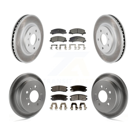 Disc Rotors and Semi-Metallic Brake Pads Kit-KGF-100601 - Kit.bestparts.ca