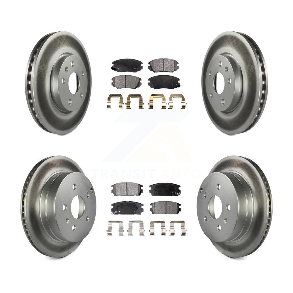 Disc Rotors and Semi-Metallic Brake Pads Kit-KGF-100611 - Kit.bestparts.ca Kit.bestparts.ca