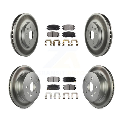 Disc Rotors and Semi-Metallic Brake Pads Kit-KGF-100611 - Kit.bestparts.ca
