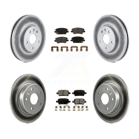 Disc Rotors and Semi-Metallic Brake Pads Kit-KGF-100617 - Kit.bestparts.ca