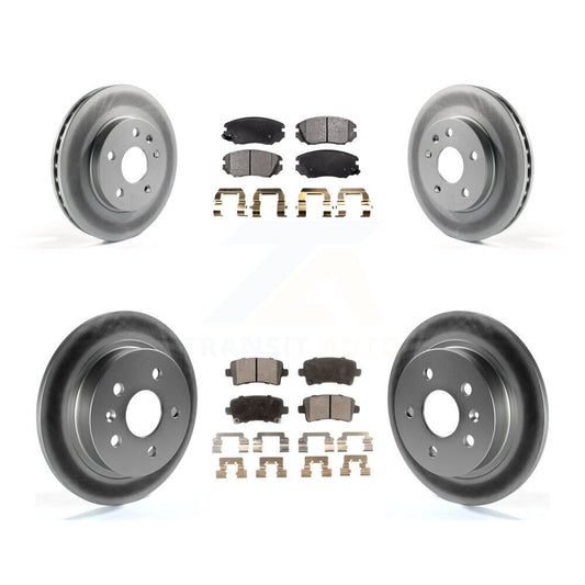 Disc Rotors and Semi-Metallic Brake Pads Kit-KGF-100618 - Kit.bestparts.ca
