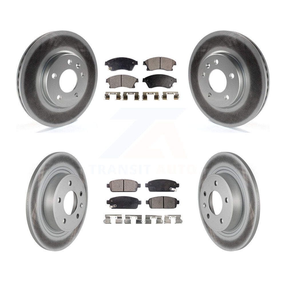 Disc Rotors and Semi-Metallic Brake Pads Kit-KGF-100621 - Kit.bestparts.ca
