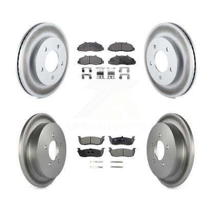 disc rotors and semi metallic brake pads-kgf-100629 - Kit.bestparts.ca
