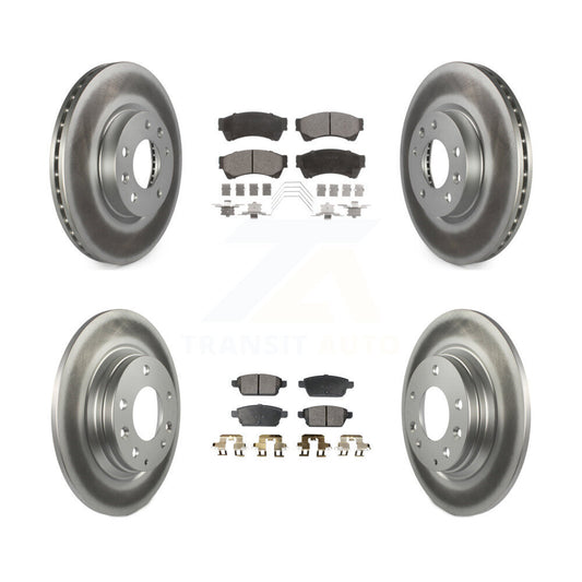 Disc Rotors and Semi-Metallic Brake Pads Kit-KGF-100654 - Kit.bestparts.ca