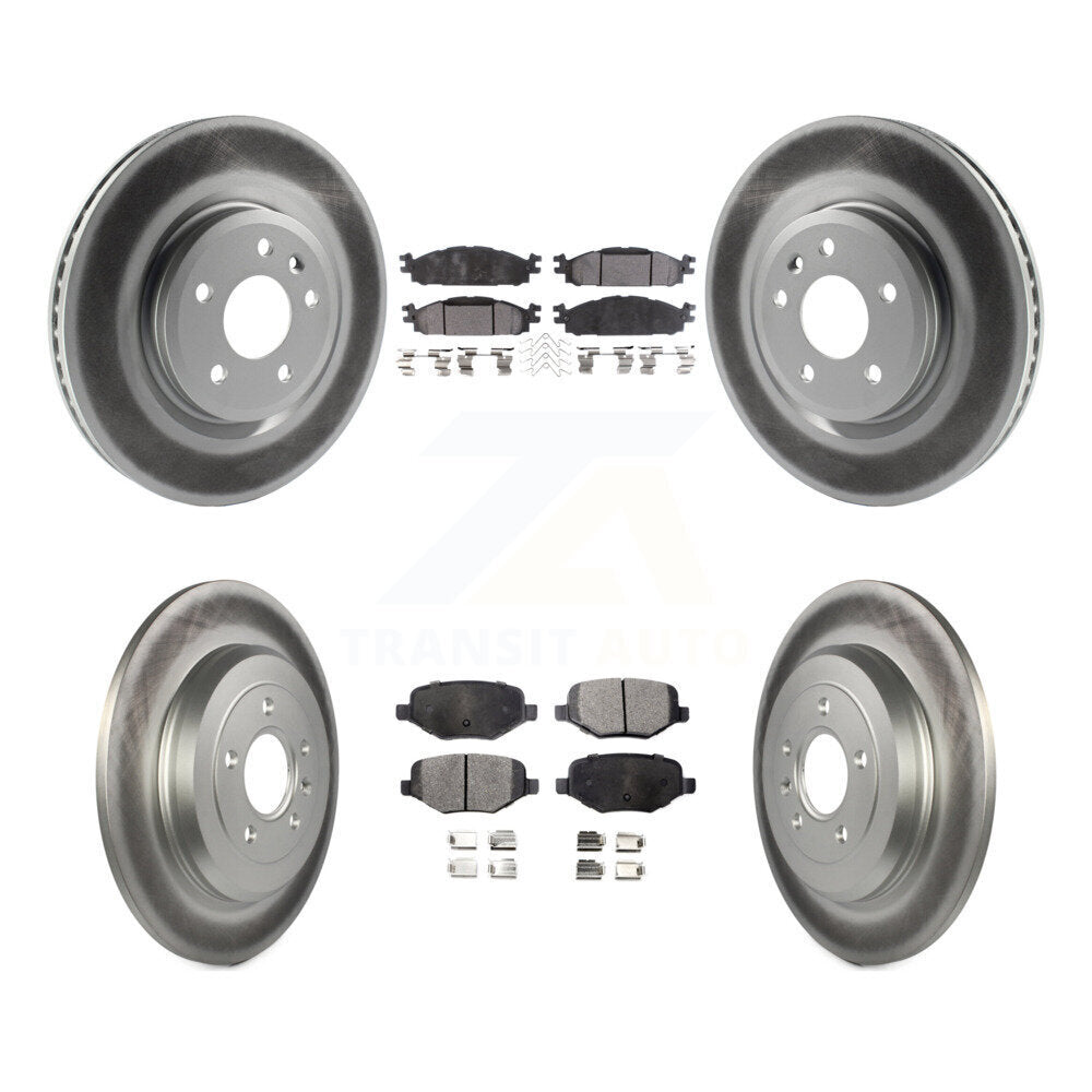 Disc Rotors and Semi-Metallic Brake Pads Kit-KGF-100670 - Kit.bestparts.ca Kit.bestparts.ca