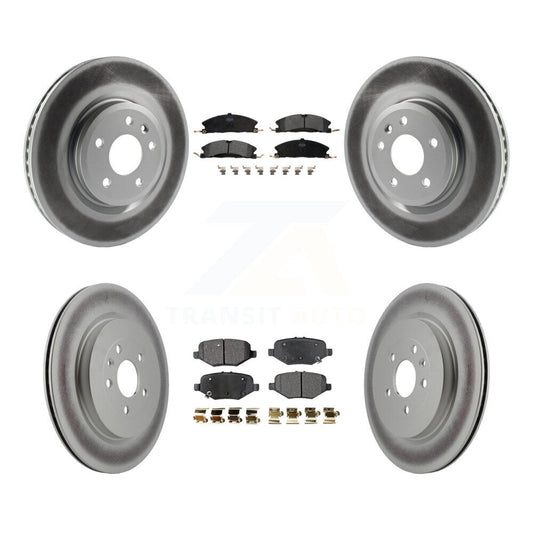 Disc Rotors and Semi-Metallic Brake Pads Kit-KGF-100672 - Kit.bestparts.ca