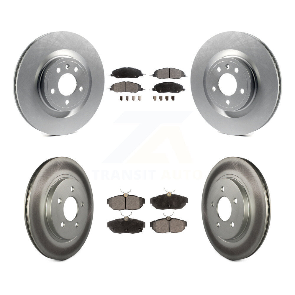 Disc Rotors and Semi-Metallic Brake Pads Kit-KGF-100675 - Kit.bestparts.ca Kit.bestparts.ca