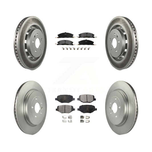 Disc Rotors and Semi-Metallic Brake Pads Kit-KGF-100679 - Kit.bestparts.ca
