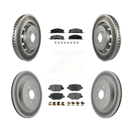 Disc Rotors and Semi-Metallic Brake Pads Kit-KGF-100680 - Kit.bestparts.ca