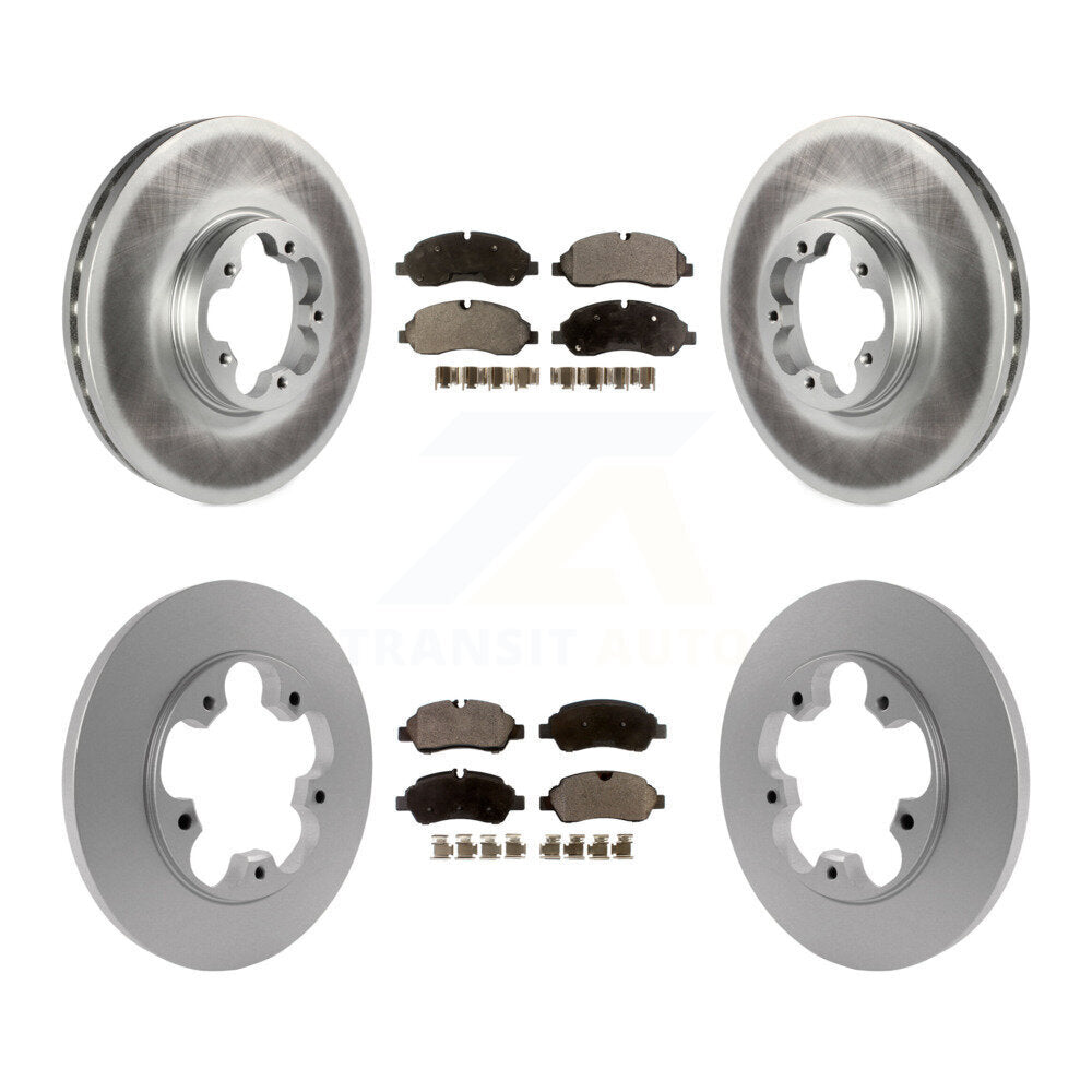 Disc Rotors and Semi-Metallic Brake Pads Kit-KGF-100686 - Kit.bestparts.ca