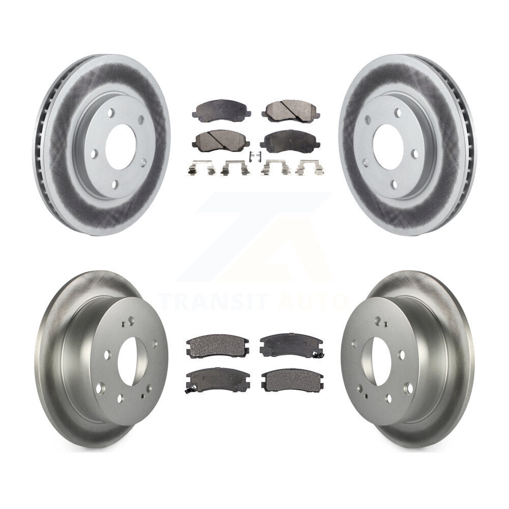 Disc Rotors and Semi-Metallic Brake Pads Kit-KGF-100697 - Kit.bestparts.ca