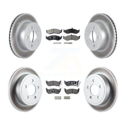 Disc Rotors and Semi-Metallic Brake Pads Kit-KGF-100698 - Kit.bestparts.ca