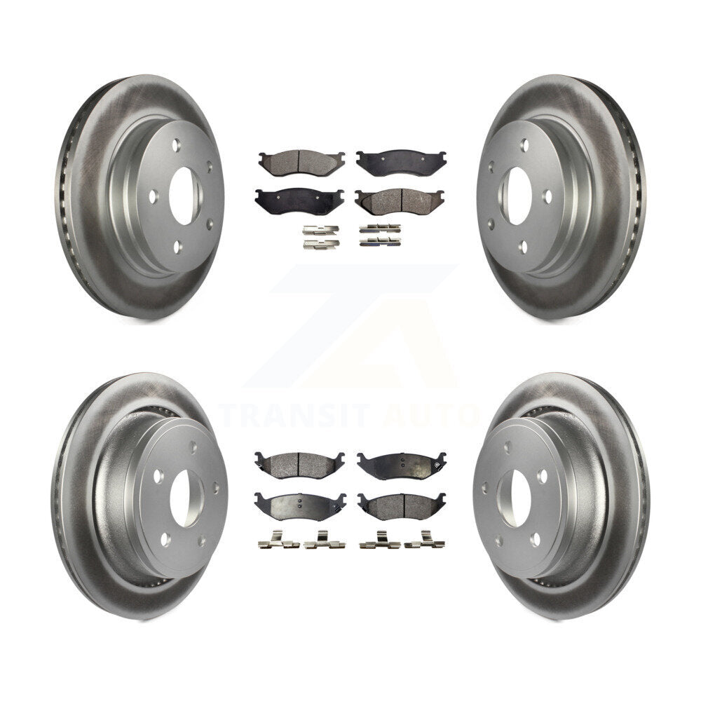 Disc Rotors and Semi-Metallic Brake Pads Kit-KGF-100706 - Kit.bestparts.ca Kit.bestparts.ca