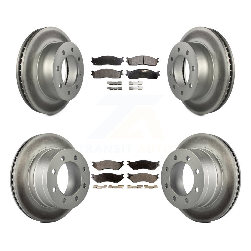 Disc Rotors and Semi-Metallic Brake Pads Kit-KGF-100708 - Kit.bestparts.ca
