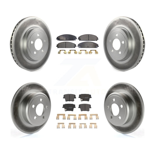 Disc Rotors and Semi-Metallic Brake Pads Kit-KGF-100713 - Kit.bestparts.ca