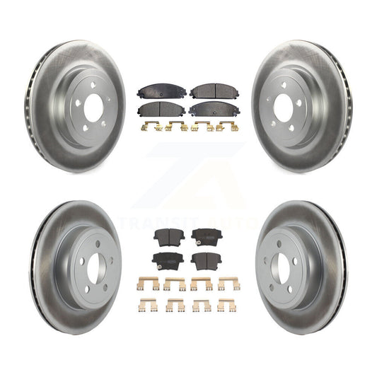 Disc Rotors and Semi-Metallic Brake Pads Kit-KGF-100714 - Kit.bestparts.ca