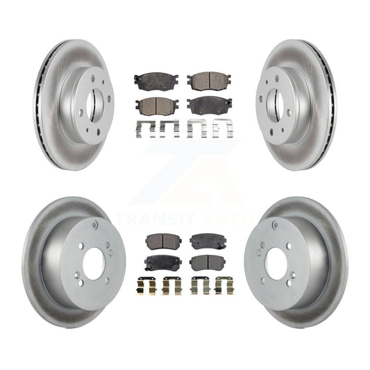 Disc Rotors and Semi-Metallic Brake Pads Kit-KGF-100866 - Kit.bestparts.ca
