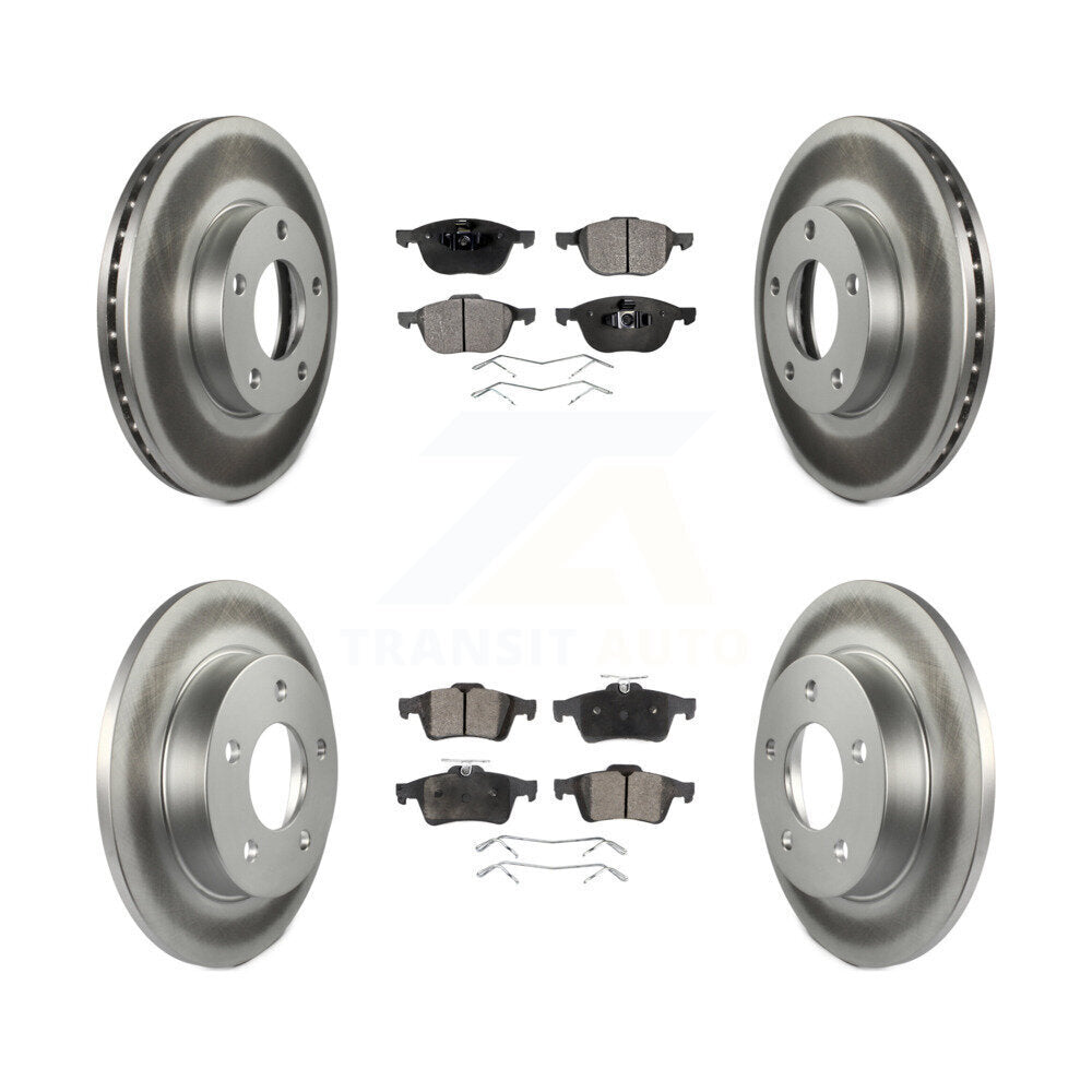 Disc Rotors and Semi-Metallic Brake Pads Kit-KGF-100881 - Kit.bestparts.ca Kit.bestparts.ca