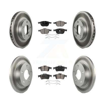 Disc Rotors and Semi-Metallic Brake Pads Kit-KGF-100881 - Kit.bestparts.ca