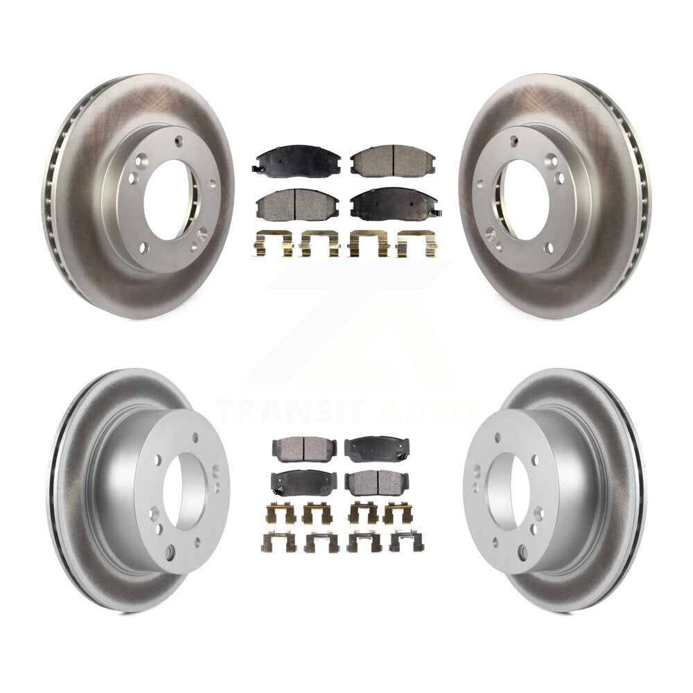 Disc Rotors and Semi-Metallic Brake Pads Kit-KGF-100892 - Kit.bestparts.ca
