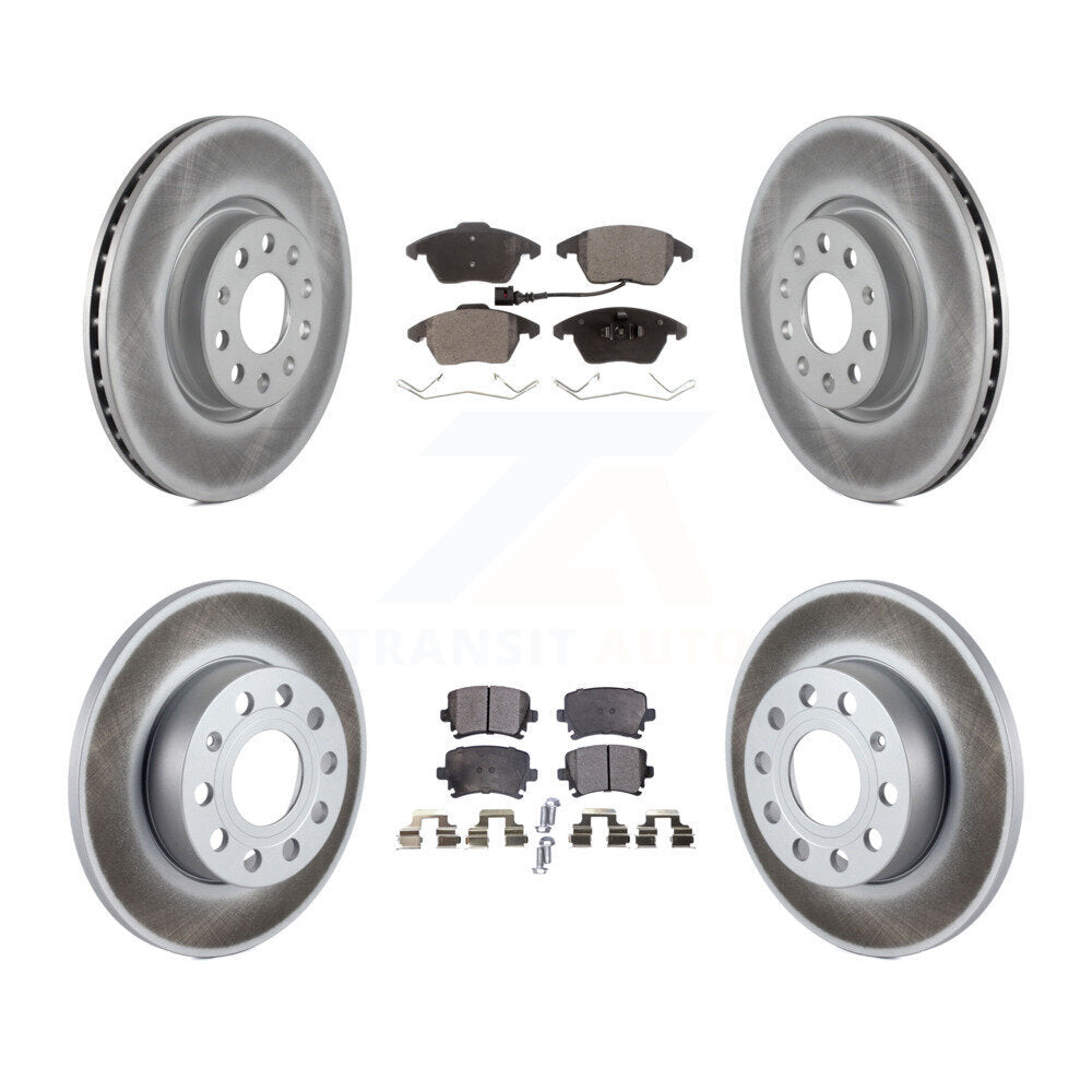Disc Rotors and Semi-Metallic Brake Pads Kit-KGF-100909 - Kit.bestparts.ca