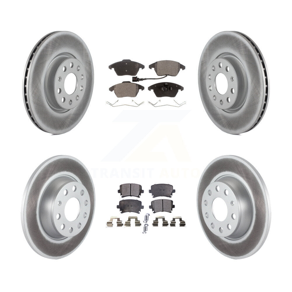 Disc Rotors and Semi-Metallic Brake Pads Kit-KGF-100910 - Kit.bestparts.ca