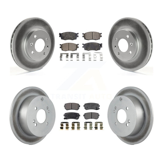 Disc Rotors and Semi-Metallic Brake Pads Kit-KGF-100927 - Kit.bestparts.ca