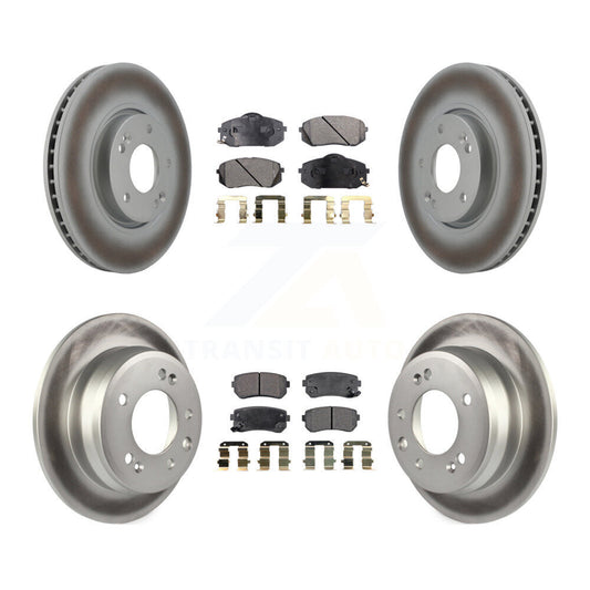 Disc Rotors and Semi-Metallic Brake Pads Kit-KGF-100936 - Kit.bestparts.ca