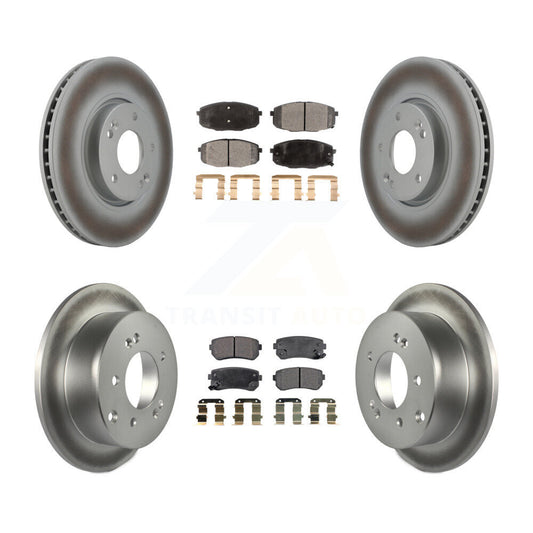 Disc Rotors and Semi-Metallic Brake Pads Kit-KGF-100937 - Kit.bestparts.ca