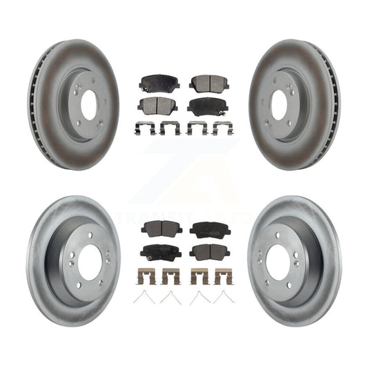 Disc Rotors and Semi-Metallic Brake Pads Kit-KGF-100940 - Kit.bestparts.ca