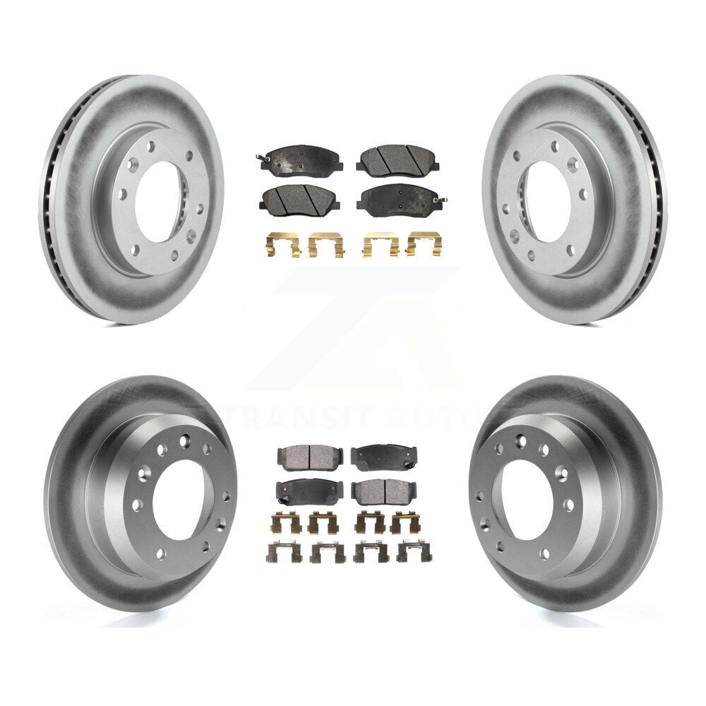 Disc Rotors and Semi-Metallic Brake Pads Kit-KGF-100951 - Kit.bestparts.ca