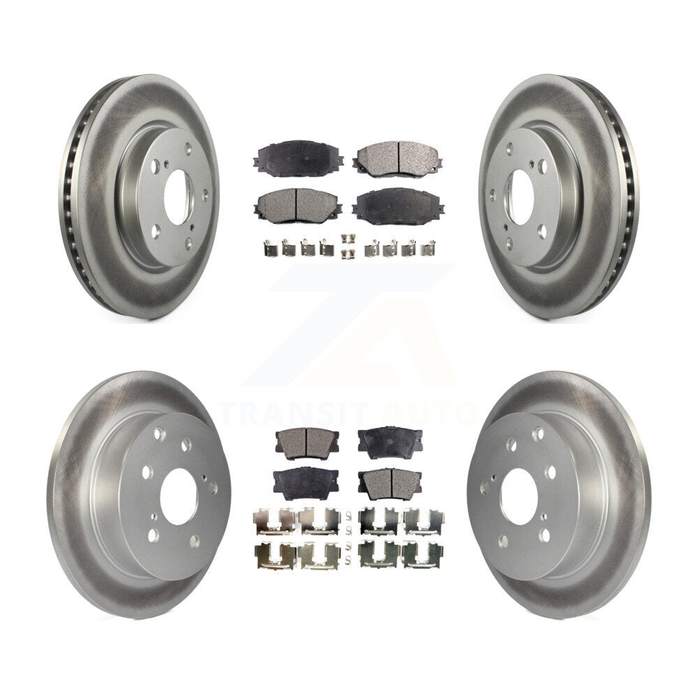 Disc Rotors and Semi-Metallic Brake Pads Kit-KGF-100962 - Kit.bestparts.ca Kit.bestparts.ca
