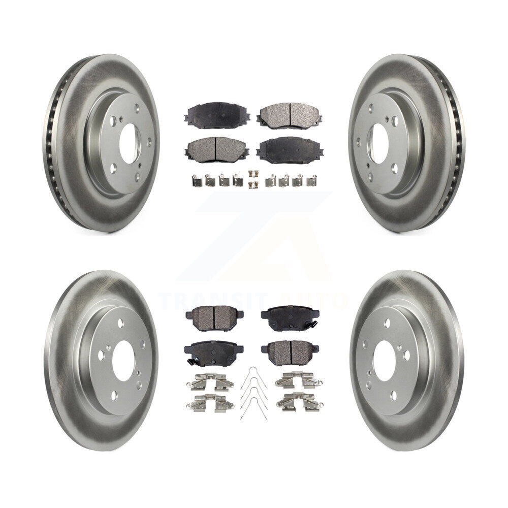 Disc Rotors and Semi-Metallic Brake Pads Kit-KGF-100963 - Kit.bestparts.ca